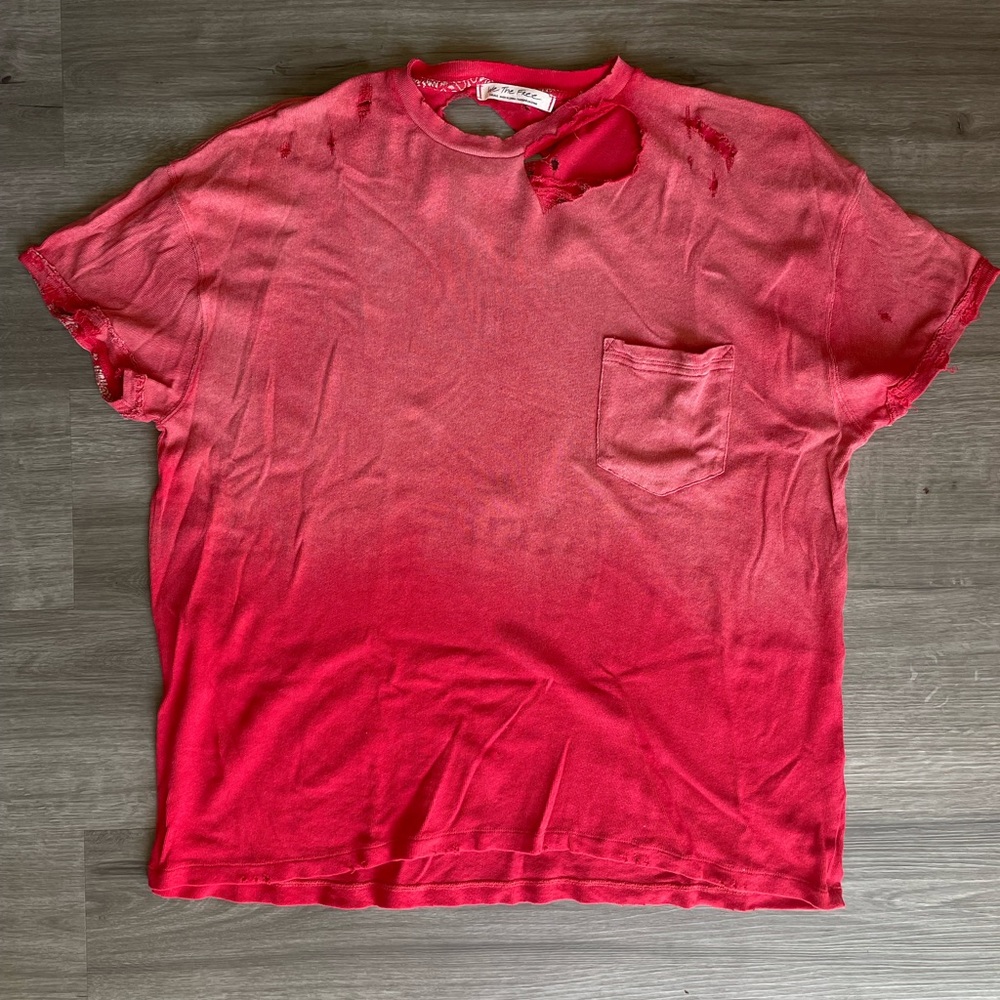 We the Free Rubi Ripped Pocket Tee